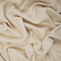 ORGANIC INTERLOCK JERSEY SOLID LIGHT BROWN