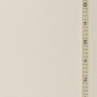 ORGANIC INTERLOCK JERSEY STRIPES ECRU BROWN