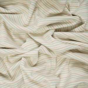 ORGANIC INTERLOCK JERSEY STRIPES COLOR