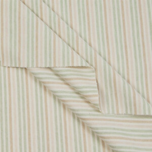 ORGANIC INTERLOCK JERSEY STRIPES COLOR