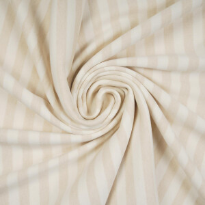 ORGANIC INTERLOCK JERSEY BIG STRIPES