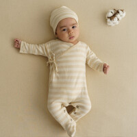 ORGANIC INTERLOCK JERSEY BIG STRIPES