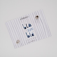 IRON ON BLABLABLA KLEIN