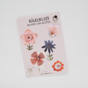 IRON ON SET BLUMEN UND BLÜTEN (5pcs.)