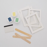 Bastelbedarf Siebdruck Stickringe Stempel selber machen