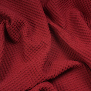 WAFFLE BASIC POMEGRANATE RED