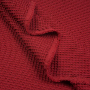 WAFFLE BASIC POMEGRANATE RED