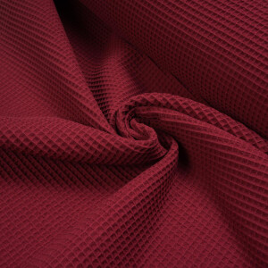 WAFFLE BASIC MERLOT RED