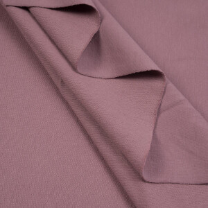 ORGANIC FRENCH TERRY BASIC OLD PURPLE
