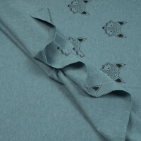 JERSEY FOX BLUE MELANGE