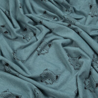 JERSEY FOX BLUE MELANGE