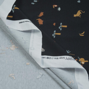 JERSEY EXPEDITION ANIMALS BLACK