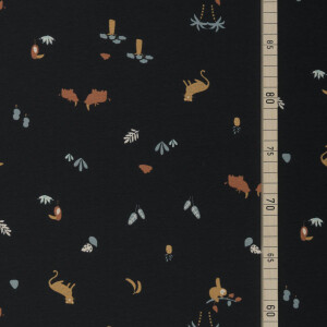 JERSEY EXPEDITION ANIMALS BLACK