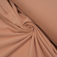 ORGANIC FRENCH TERRY BRUSHED PAPAYA ORANGE