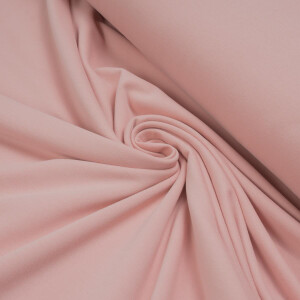 ORGANIC FRENCH TERRY BRUSHED PEONY PINK