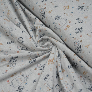 JERSEY LOVELY BEAR LIGHT GREY MELANGE