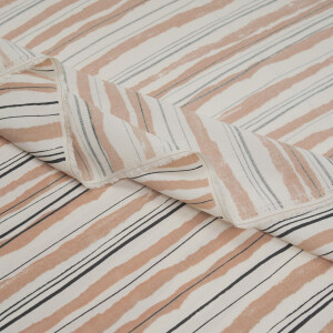 VISCOSE FLOW OFFWHITE/ROSE