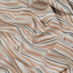 VISCOSE FLOW OFFWHITE/ROSE