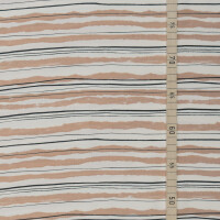 VISCOSE FLOW OFFWHITE/ROSE