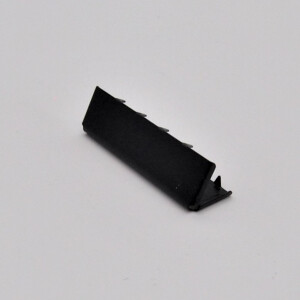METAL WEBBING END CLIP 40 BLACK