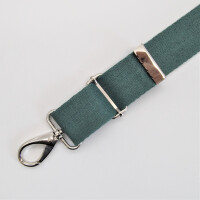 METAL WEBBING END CLIP 40 SILVER