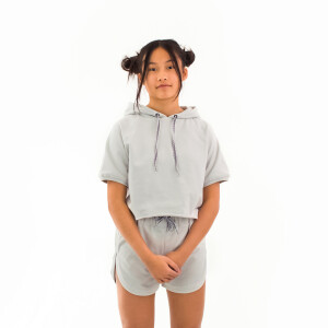 FRENCH TERRY SOLID GLACIER GRAY