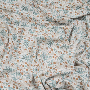 JERSEY LITTLE FLOWERS NATURAL TONES
