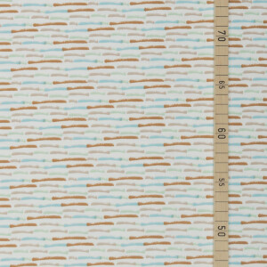 JERSEY CRAYON STRIPES DUSTY MINT
