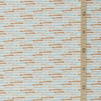 JERSEY CRAYON STRIPES DUSTY MINT