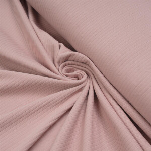 MEDIUM RIB JERSEY DUSTY BLOSSOM