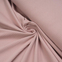 MEDIUM RIB JERSEY DUSTY BLOSSOM
