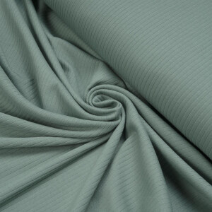 MEDIUM RIB JERSEY DUSTY MINT