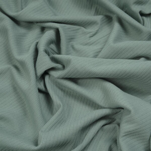 MEDIUM RIB JERSEY DUSTY MINT