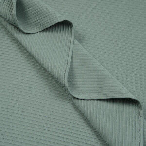 MEDIUM RIB JERSEY DUSTY MINT