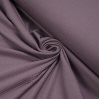 MEDIUM RIB JERSEY DARK LILAC