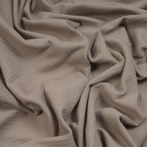MEDIUM RIB JERSEY TAUPE