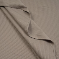 MEDIUM RIB JERSEY TAUPE