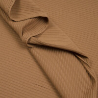 MEDIUM RIB JERSEY CARAMEL