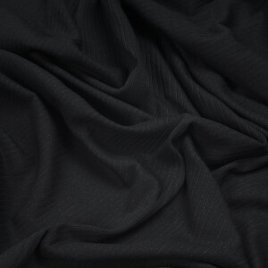 MEDIUM RIB JERSEY BLACK