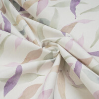 CANVAS LEAVES PURPLE