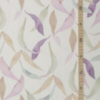 CANVAS LEAVES PURPLE
