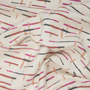 VISCOSE LINEN BLEND LOOM OFFWHITE