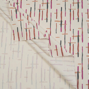 VISCOSE LINEN BLEND LOOM OFFWHITE