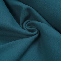 ORGANIC RIB 1X1 PEACOCK