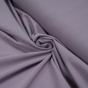 ORGANIC JERSEY BASIC DUSTY VIOLET
