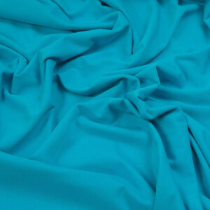 ORGANIC JERSEY BASIC CYAN