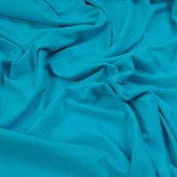 ORGANIC JERSEY BASIC CYAN