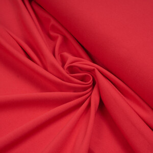 ORGANIC JERSEY BASIC RUBY RED