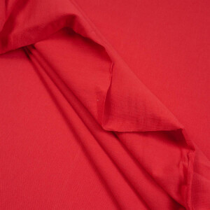 ORGANIC JERSEY BASIC RUBY RED