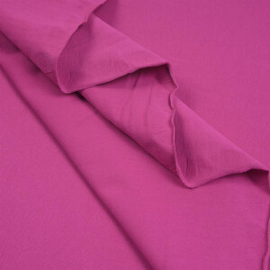 ORGANIC JERSEY BASIC BRIGHT FUCHSIA